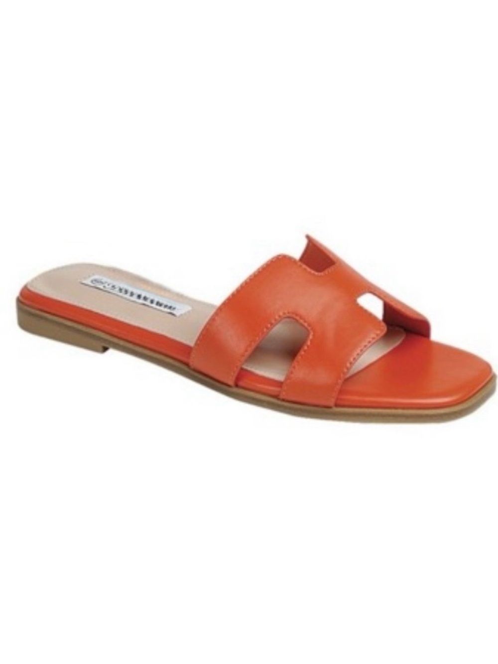 Orange Hermes Oran STYLE sandals